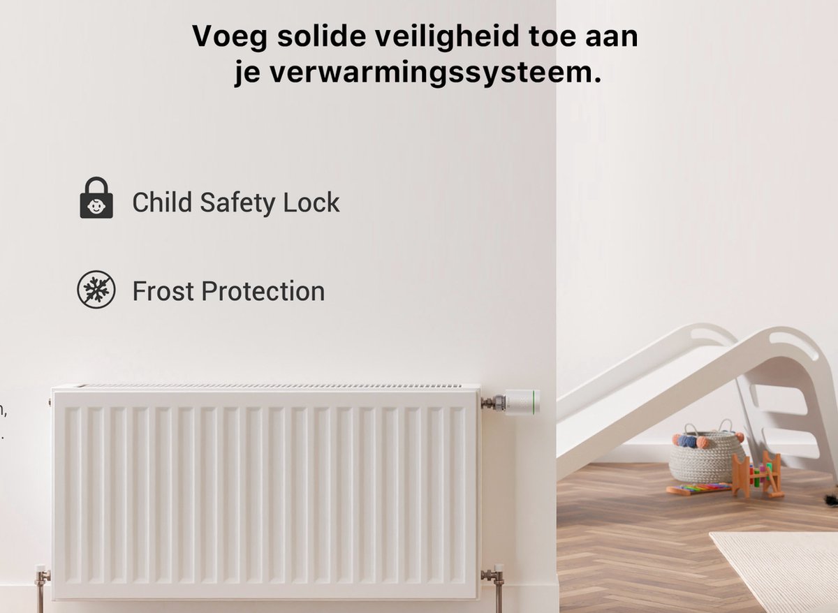 Ezviz T55 Slimme thermostaten - Slimme radiatorknop thumbnail 3