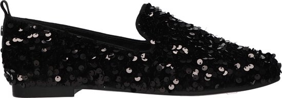 La Strada Loafer zwart met pailletten dames - maat 40