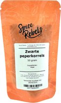 Spice Rebels - Zwarte peperkorrels - zak 50 gram