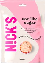 Nick's | Use like Sugar | 1000G | 1 x 1000 gram