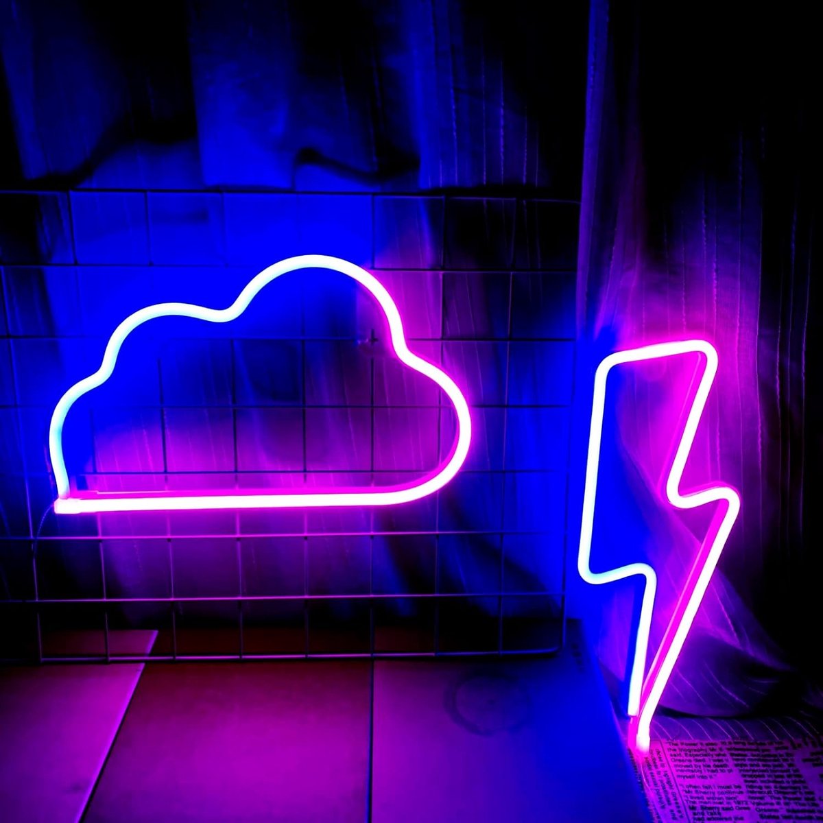 Dreamy Cloud Neon LED– Siècle des Lumières – Lampe d'ambiance pour chambre  à coucher