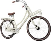 Vélo de transport Popal Daily Dutch Prestige N7 28 pouces - Femme - Cadre en aluminium - 59 cm - Cosmic Sand