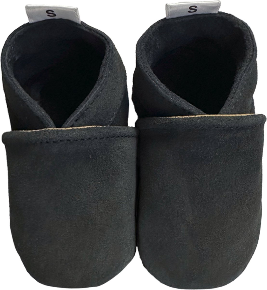 BabySteps babyslofjes Grafiet Grijs Suede Maat EUR 16/17