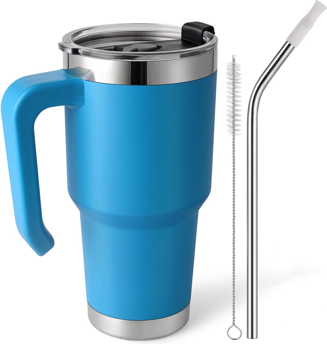 Tasse à café thermique Tasse à bière en acier inoxydable pour thé Café  Bouteille d'eau Isolé sous vide étanche avec couvercles