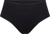 RJ Bodywear Pure Color dames maxi string - zwart - Maat: XL
