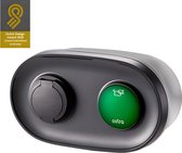 OSTRA Home - Smart Charging - Modulaire Laadpaal - Instelbaar vermogen tot 22kW - 32A, 1-3 fase - Wandmodel - Nederlands Product - Wit/Zwart