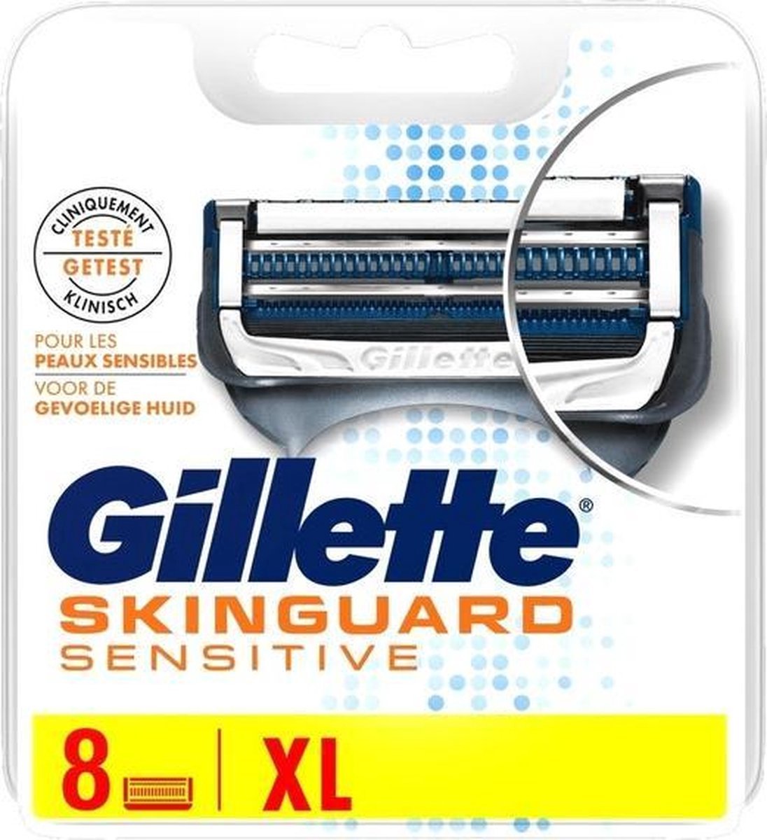 Bol.com Gillette Skinguard Sensitive Scheermesjes Mannen - 8 stuks aanbieding