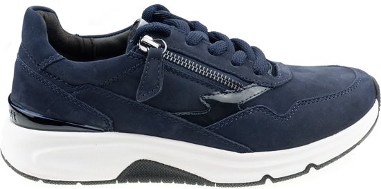 Gabor Rollingsoft Sensitive 96.955.84 Dames Rollende Wandelsneaker Zwart 1089029 2