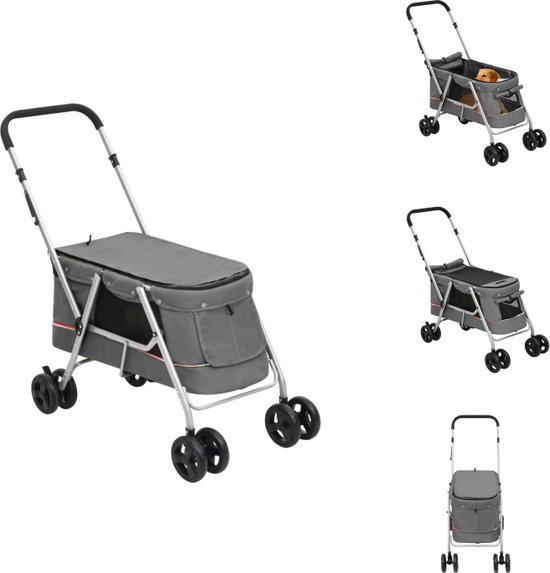 Met 4 wielen - 73x46x100 cm max. 15 kg - Blauw (68114