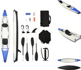 vidaXL Kayak gonflable - Récréatif - 424 x 81 x 31 cm - Matériau durable - Canoë