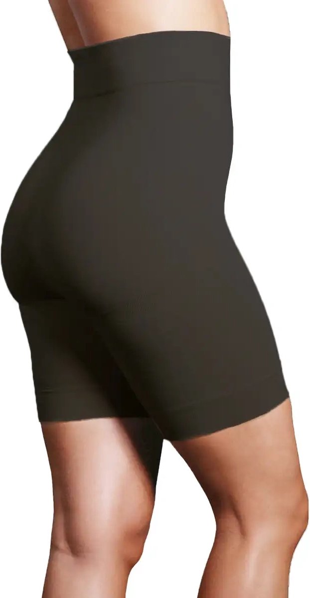 J&C corrigerende dames boxershort - lang pijpjes - Shapewear short vrouwen - Zwart /