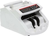 Velox Geldtelmachine - Biljettelmachine - 1000 Biljetten/Minuut - Valsgelddetectie - Optel & batch-Functie - Geldteller - Inclusief Alarm