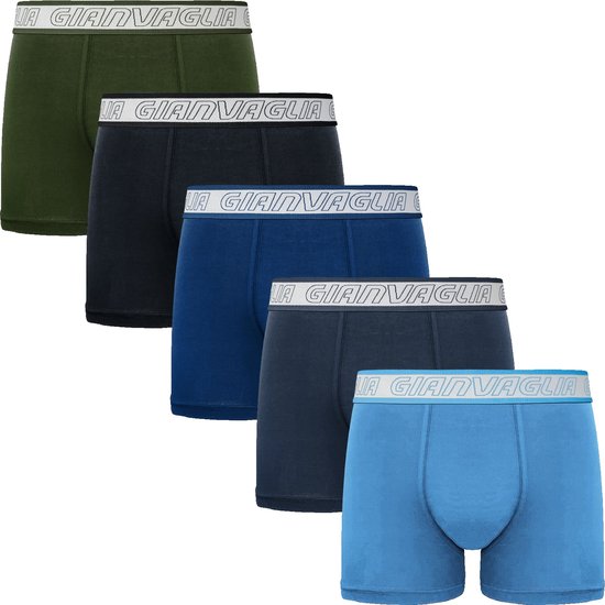 Heren Boxershort - 5 Pack - Katoen - Effen - Ondergoed Heren - Onderbroeken Heren