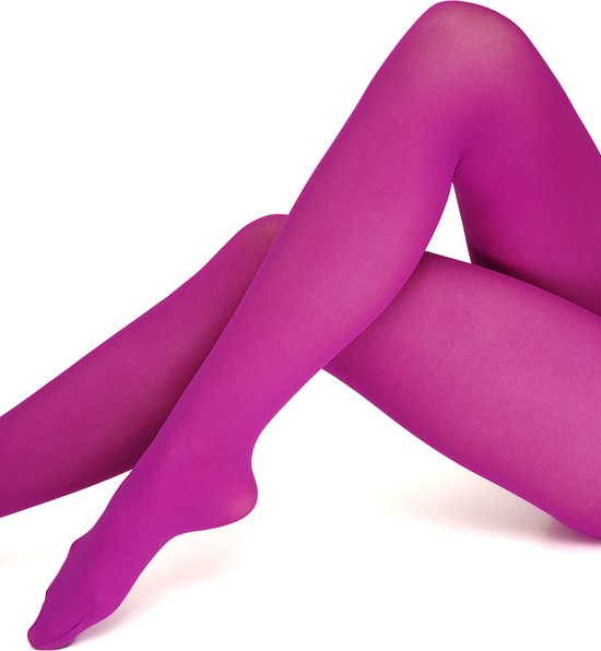 Giulia - Culotte Opaque Samba 40den (Multipack) - Fuchia - S