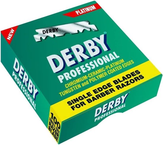 Derby Professional Single Blades - Scheermesjes -  100 stuks - Derby