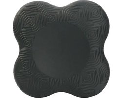 Yoga Knie Kussen - Kniemat - Kussen - Knee Pads - Kniestukken - Kniebeschermers - Sport - Fitness - Workout - Pilates - Zwart - ATHLIX