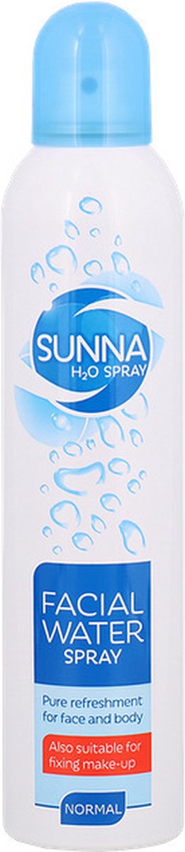 Sunna - Makeup spay - Fixingspray - Seizoenen - Weersinvloeden - Waterspray - Gezicht - Lichaam - Normal - Verfrist - Beschermt