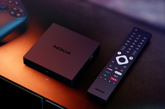 Nokia - Streaming Box - 8000 - 4K Ultra HD - Android - TV Box - Nokia