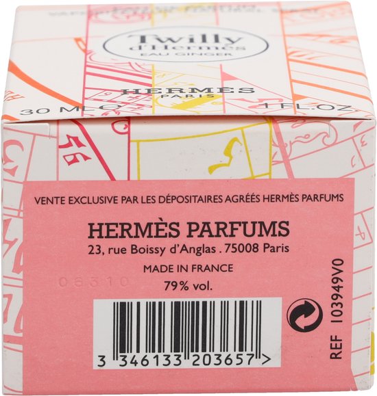 Hermès Twilly d'Hermès Eau Ginger - Bloemig, kruidig & houtachtig eau de parfum - 30ml