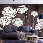 Fotobehangkoning - Behang - Vliesbehang - Fotobehang - Magical Composition - Magische Bloemen - 250 x 175 cm