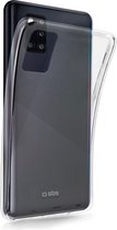 SBS Doorzichtig Hoesje geschikt voor Samsung Galaxy A32 5G Telefoonhoesje Flexibel TPU | SBS Skinny Backcover | Doorzichtig Telefoonhoesje Galaxy A32 5G | Galaxy A32 5G Case | Back Cover - Transparant