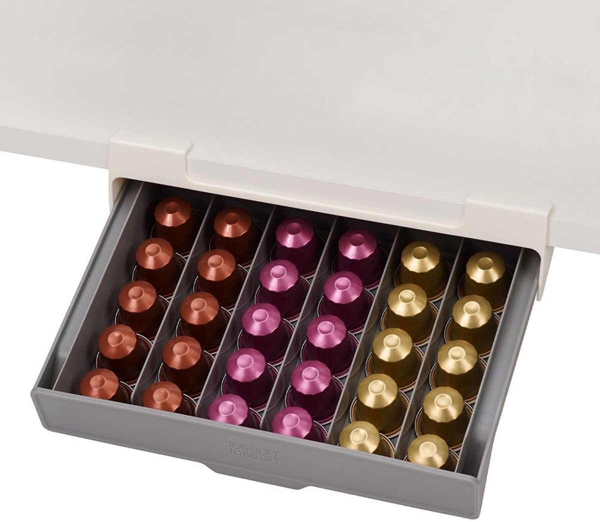 Joseph Joseph Ladeorganizer Koffiecups - CupboardStore - Nespresso capsules - 30 cups