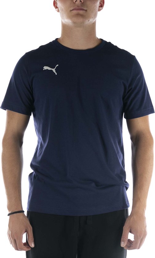Puma Teamgoal 23 Casuals Tee Blauw T-Shirt - Sportwear - Volwassen