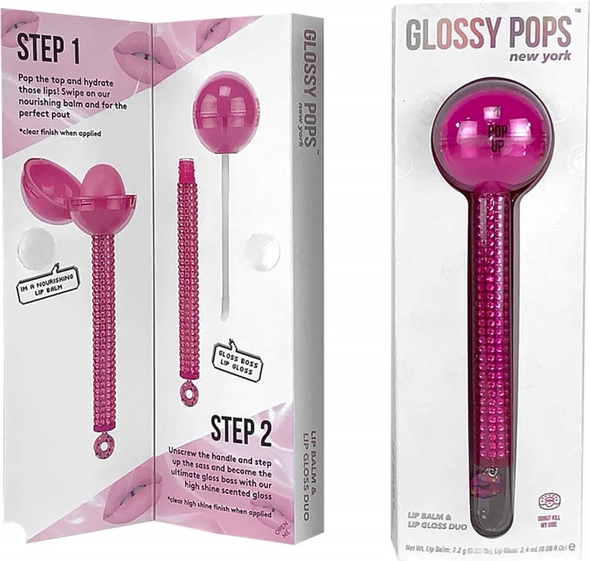 Glossy Pops Sweet Yo Self Collection - Lipgloss / Lippenbalsem - Donut Kill My Vibe