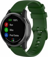 By Qubix Sportband met motief - Groen - Xiaomi Mi Watch - Xiaomi Watch S1 - S1 Pro - S1 Active - Watch S2