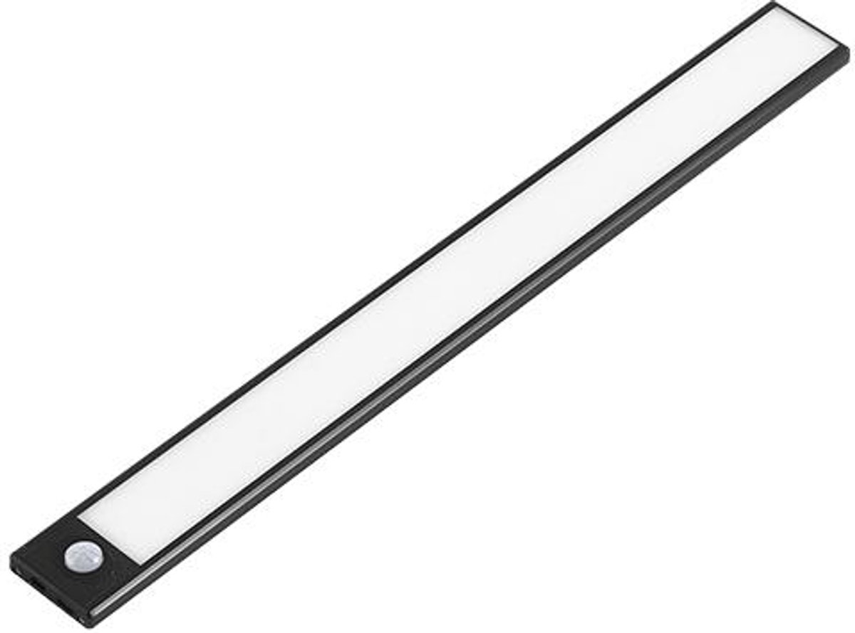 LED Kastverlichting met sensor | 2W | Zwart | 30 cm | 4500K