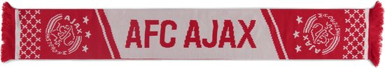 Ajax-sjaal rood wit