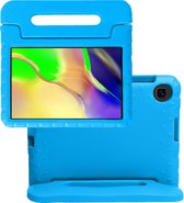 Hoesje Geschikt voor Samsung Galaxy Tab A 10.1 2019 Hoesje Kinderhoes Shockproof Hoes Kids Case - Blauw