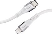 (Intenso) C315L USB-C naar Apple Lightning laad- en data kabel - 1.5meter - MFI - wit (7902002)