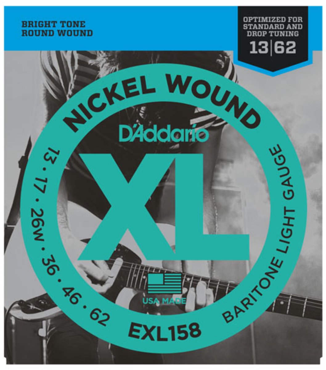 D'Addario E-Git.snaren EXL158 13-62 nikkel omwonden - Snaren