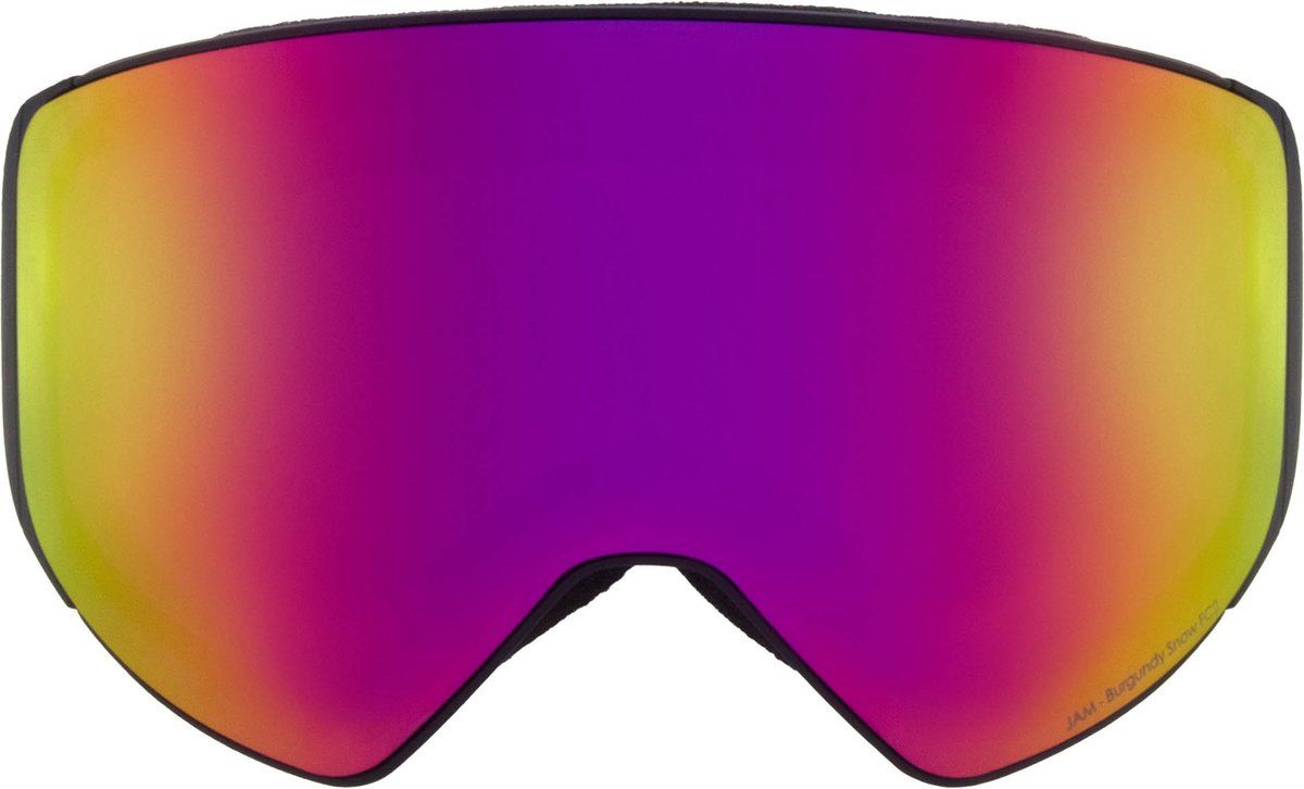 RedBull Spect Jam01 Goggle - Skibril Voor Volwassenen - Extra Lens - Zwart
