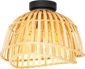 QAZQA pua - Oosterse Plafondlamp - 1 lichts - Ø 30 cm - Naturel - Woonkamer | Slaapkamer | Keuken