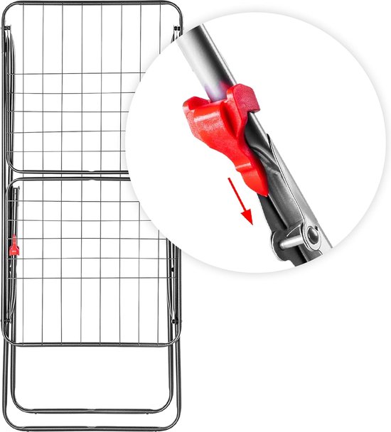 KADAX Wasrek, Uittrekbaar, Binnen En Buiten, Staand Droogrek Met Vleugels 18 M Drooglengte Tuin Balkon Terras Huis Inklapbaar Aluminium Stabiel Licht 661673112