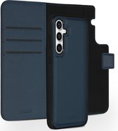 Accezz Hoesje Geschikt voor Samsung Galaxy S23 FE Hoesje Met Pasjeshouder - Accezz Premium Leather 2 in 1 Wallet Bookcase - Donkerblauw