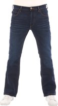 Lee Heren Jeans Broeken Denver bootcut Fit Blauw 32W / 32L Volwassenen Denim Jeansbroek