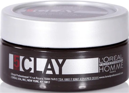 L'Oréal Paris Homme Clay Gel pour cheveux 50 ml | bol