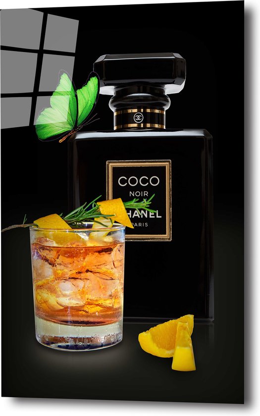 coco butterfly glass 90x60 plexiglas 5mm