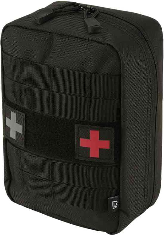 Foto: Brandit molle first aid pouch large molle tasje zwart