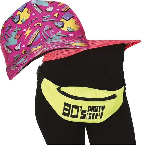 Bellatio Decorations Nineties Party Verkleed T-shirt Dames - Jaren 90 Feest Outfit 90s Queen Zwart