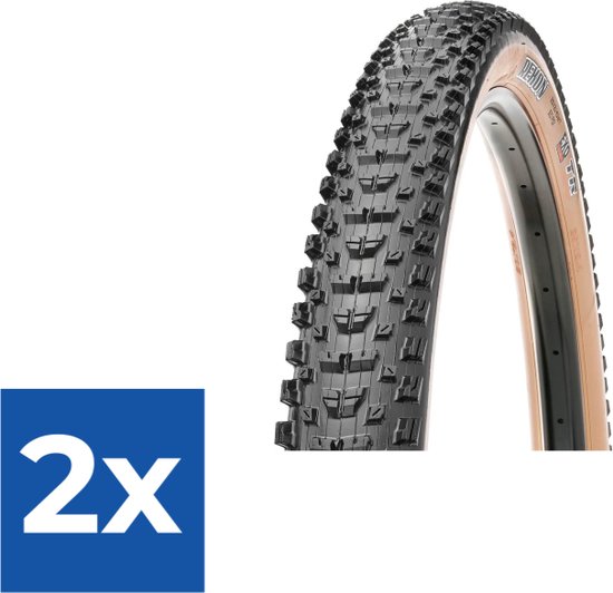 Maxxis Buitenband Rekon Race 29 X 2.35 (60-622) Zwart/bruin - Voordeelverpakking 2 stuks