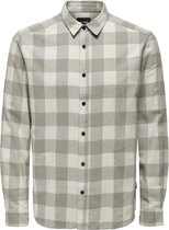 ONLY & SONS ONSGUDMUND LS CHECKED SHIRT NOOS Chemise Homme - Taille L