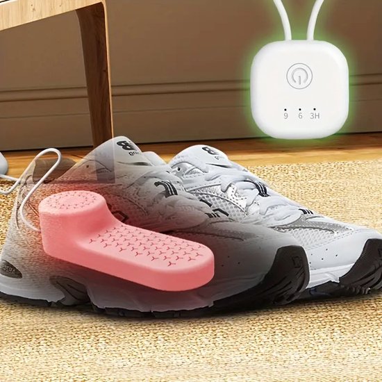 USB schoenendroger elektrische wit - schoenen droger - schoenendrogers - geurvreter - geurverwijderaar - schoenverfrisser