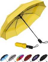 Umbrella Winddichte dubbele geventileerde reisparaplu met teflon coating