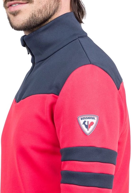 Rossignol Pull de ski + Pull de ski zippé homme rouge