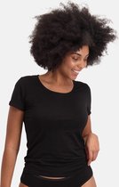 Bamboo Basics - Lot de 2 t-shirts en bambou pour femmes Kate - Noir - L