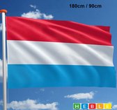 *** Grote Luxemburg Vlag 90x150cm - Vlag Luxemburgse - van Heble® ***